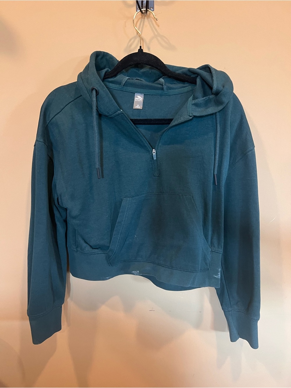Half-Zip Hooded Women's Pullover